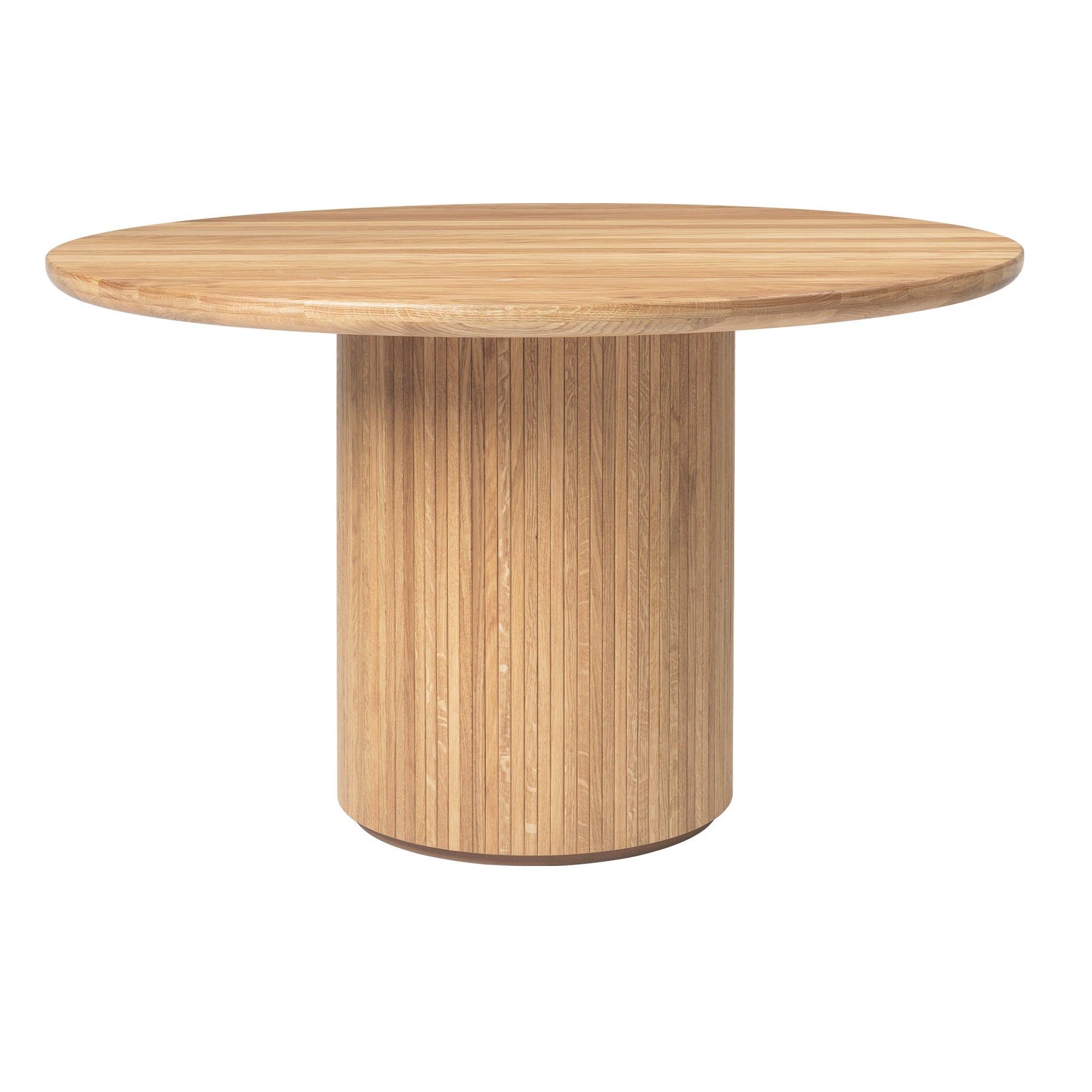 Moon Dining Table Round - Solid Oak Oiled