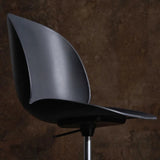 Scaun de birou Beetle, Netapitat - Inaltime reglabila - Baza 4 Star cu roti