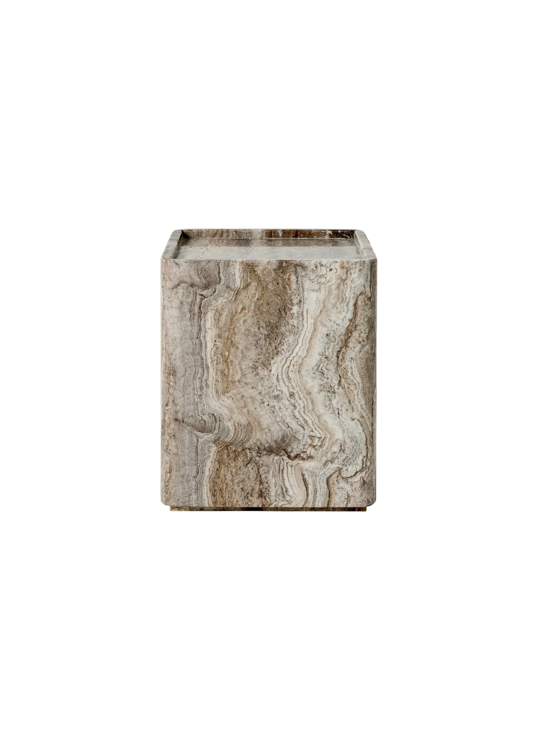 Pietra Side Table - Lively Sepia