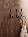 Cuier Curvature - Set de 3 - Black Brass