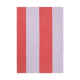 Hale Tea Towel - Red/Lilac