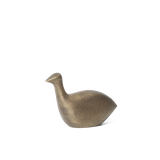 Coot Paper Weight Antique Aluminium
