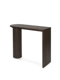 Pylo Console Table - Dark Stained Oak