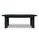 Bevel Table Extendable - Black Oiled Beech