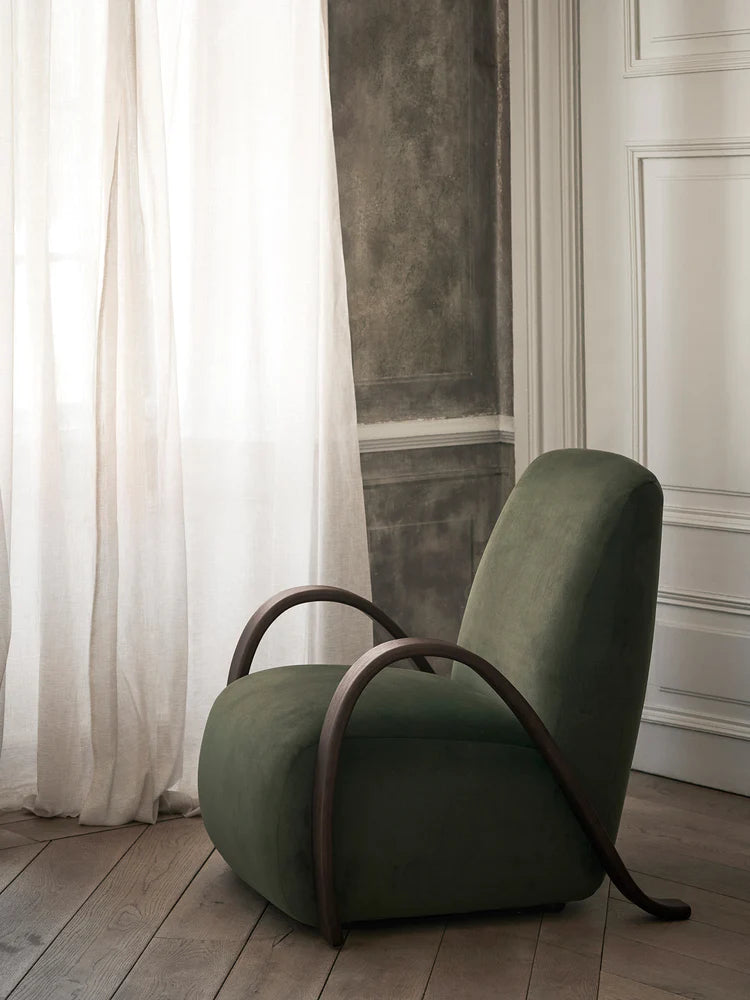 Buur Lounge Chair - Nordic Bouclé Off-white