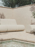 Rouli Pouf - Pure Bouclé Off-white