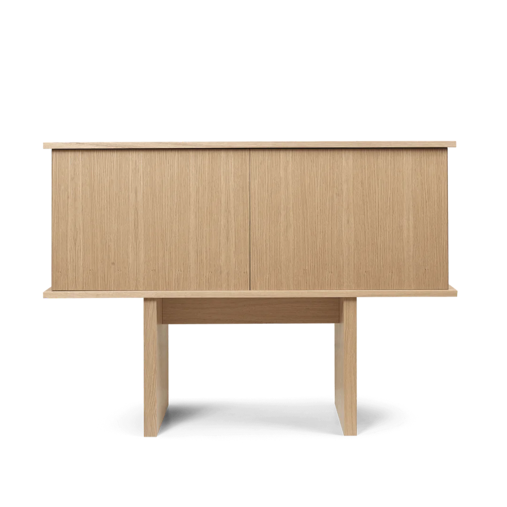 Comodă Stilt - Single - Natural Oak