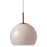 Ball Glass Pendant Lamp - Sand Grey