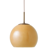 Ball Glass Pendant Lamp - Amber