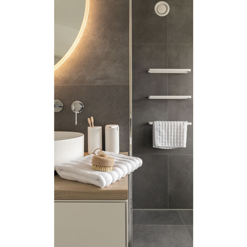 Rim Towel Rail - White