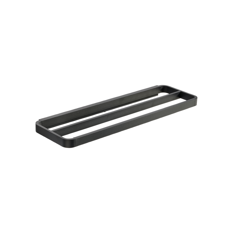 Suport de prosop Rim dublu - Negru