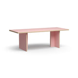 Rectangular Dining Table - Pink