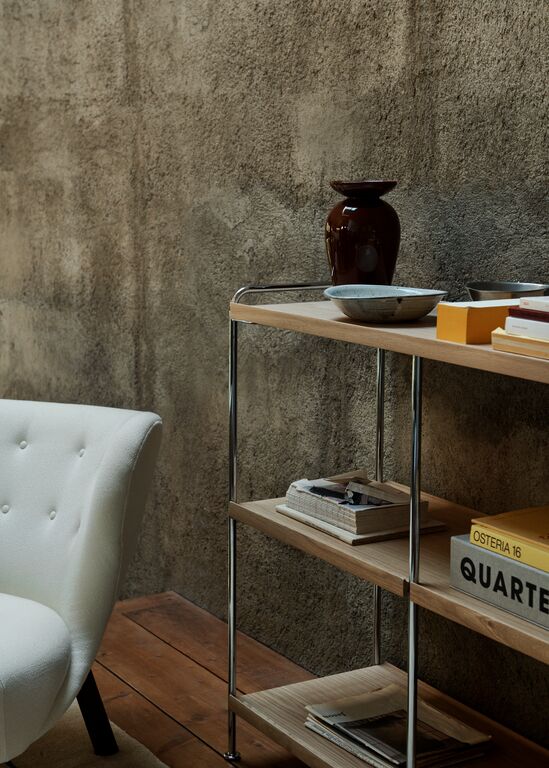 Corp de depozitare Alima NDS5 - Lacquered Oak