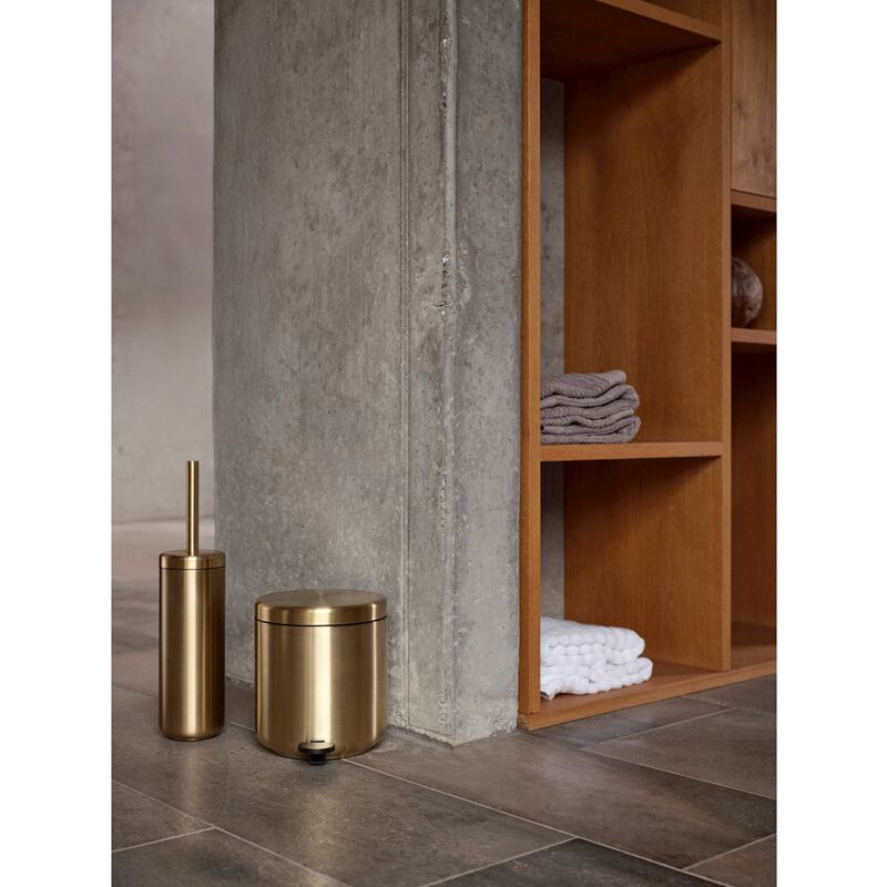 Zone Ume Toilet Brush - Brass