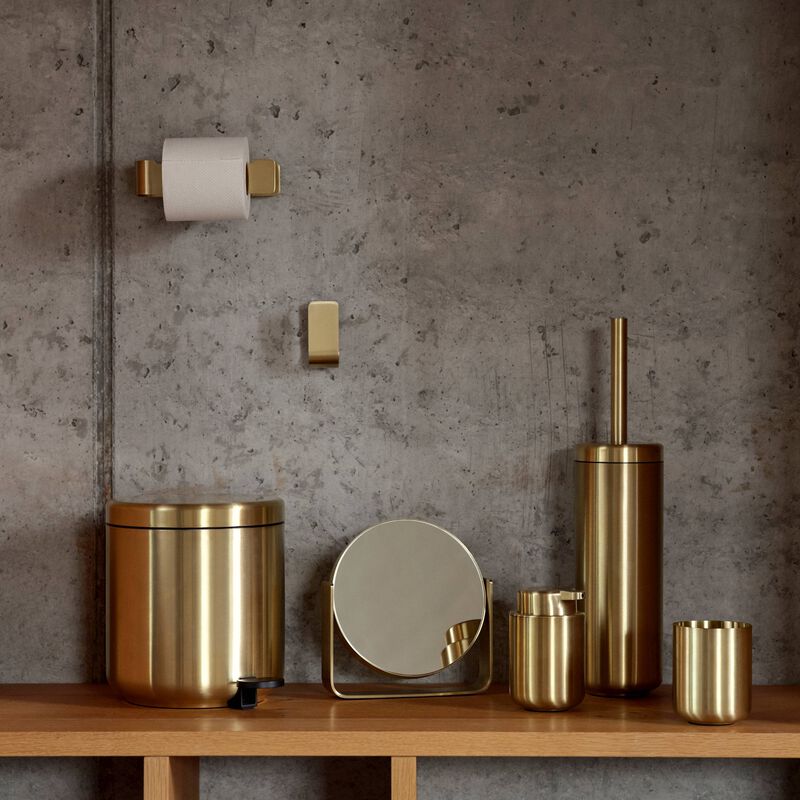 Ume Toilet Paper Holder – Brass