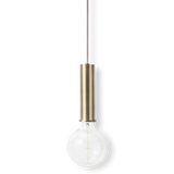 Socket Pendant High - Brass