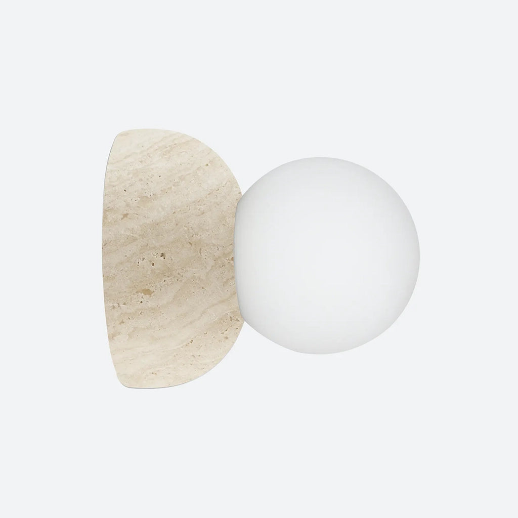 Wall Lamp/Ceiling Lamp Torrano 13 IP44 – Travertine
