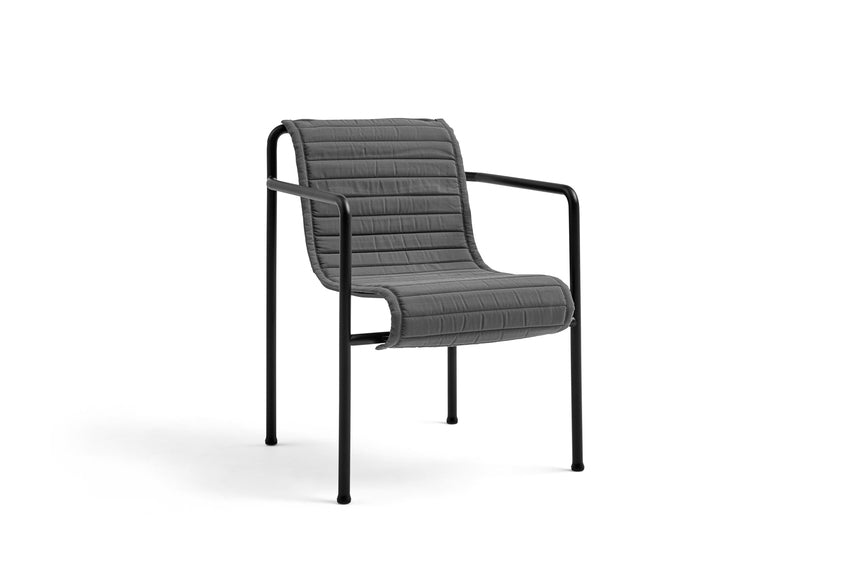 Quilted Cushion for Palissade Dining Armchair - Anthracite