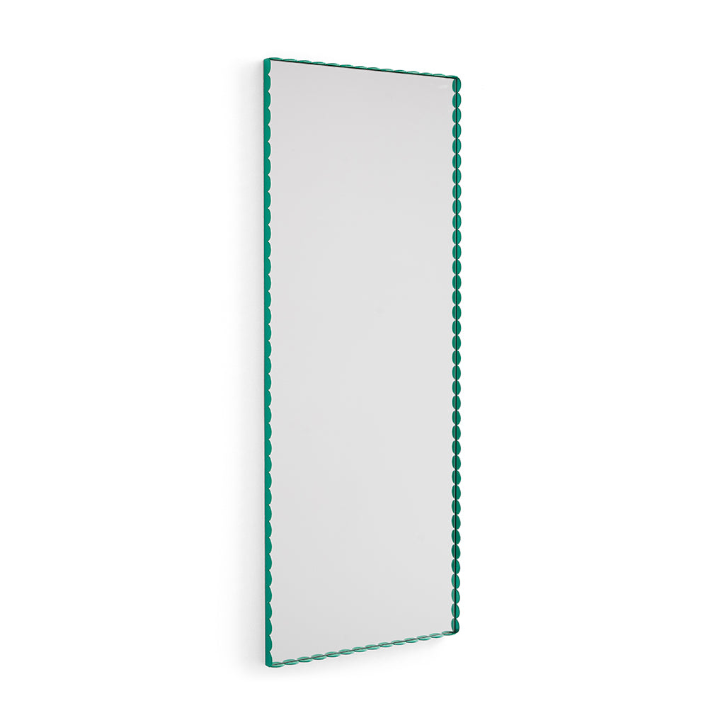 Oglinda Arcs Rectangle M - Green