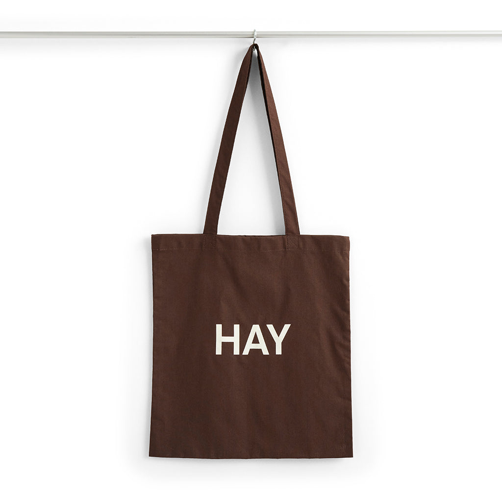Hay Tote Bag - Dark Brown
