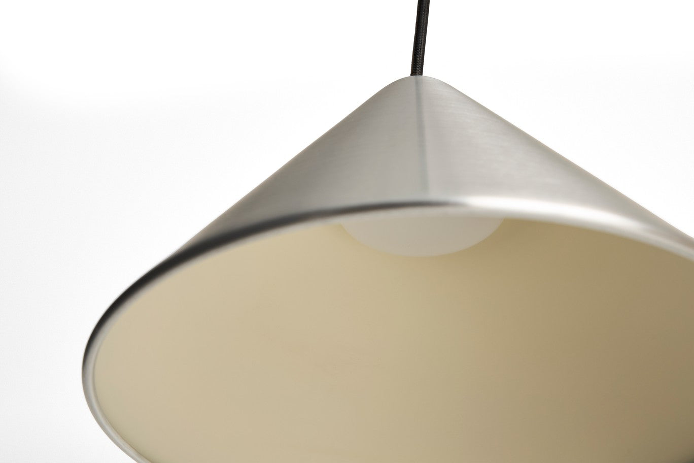 Compass Pendant - Brushed Alu