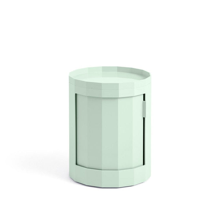 Facet Cabinet 100 incl. feet and castors - Soft Mint