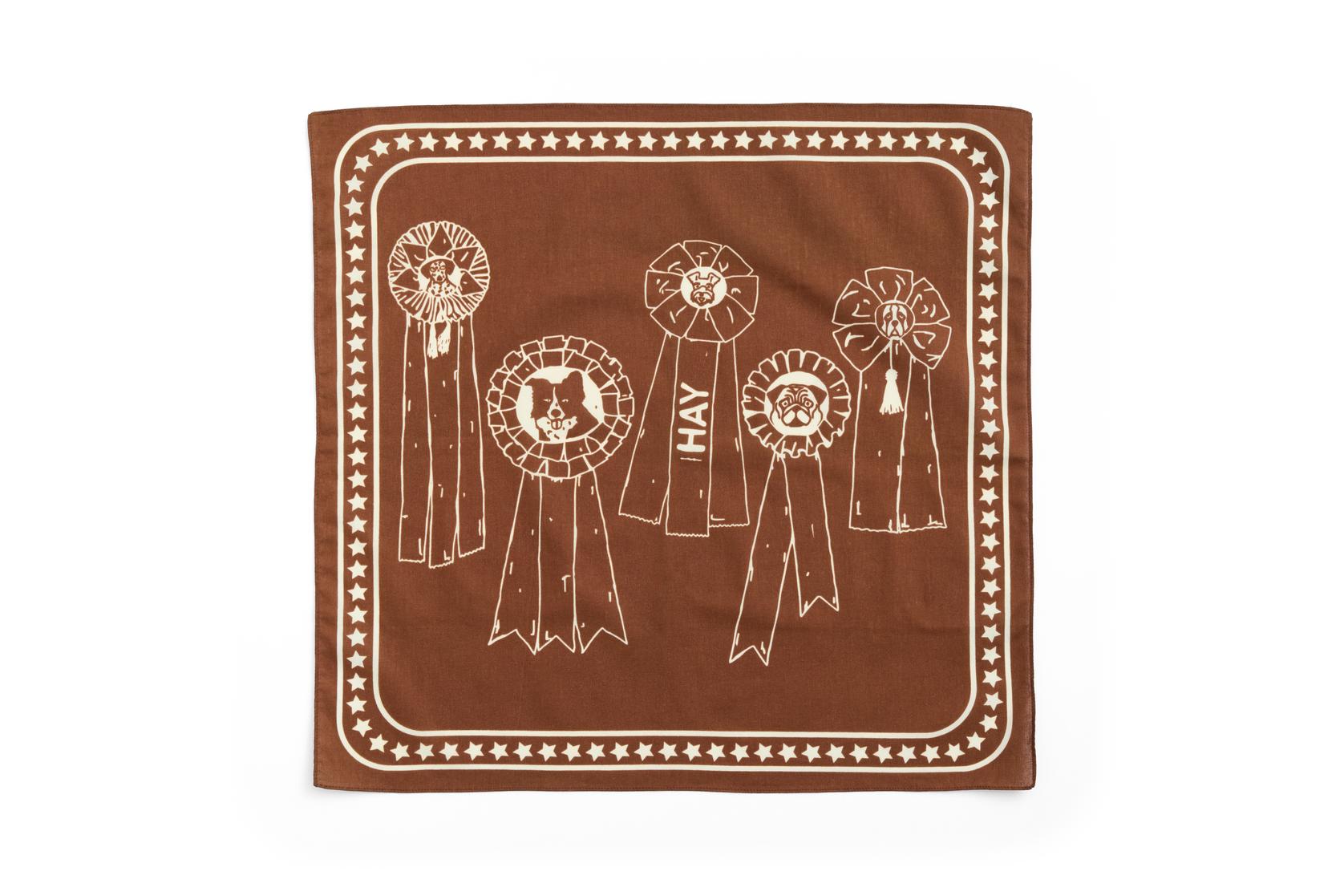 HAY Dogs Scarf (Recycled) - Brown