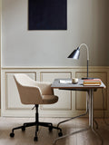 Rely Meeting Chair HW56 - 5-Star Base, Gas lift, Castors - Full Upholstered With Seat Pad