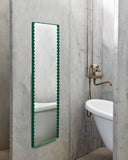 Oglinda Arcs Rectangle M - Green