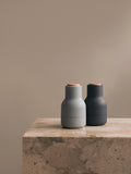 Bottle Grinder Small, 2-Piece - Blues with beech lid