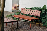 Balcony Lounge Bench W. Arms