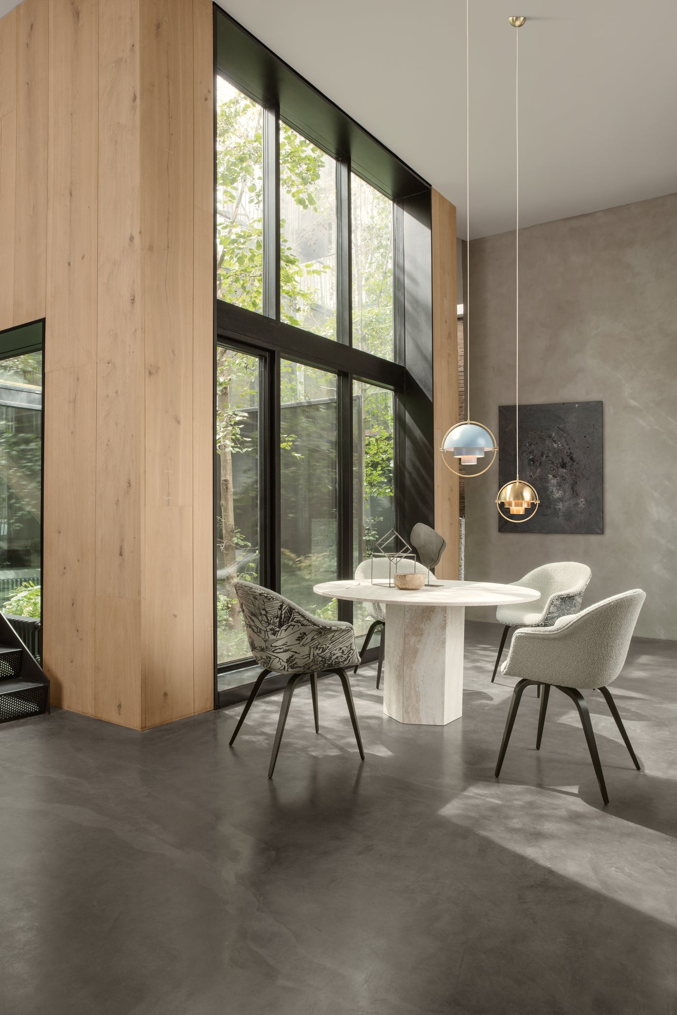Bat Dining Chair Fully Upholstered