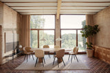 Bat Dining Chair Fully Upholstered