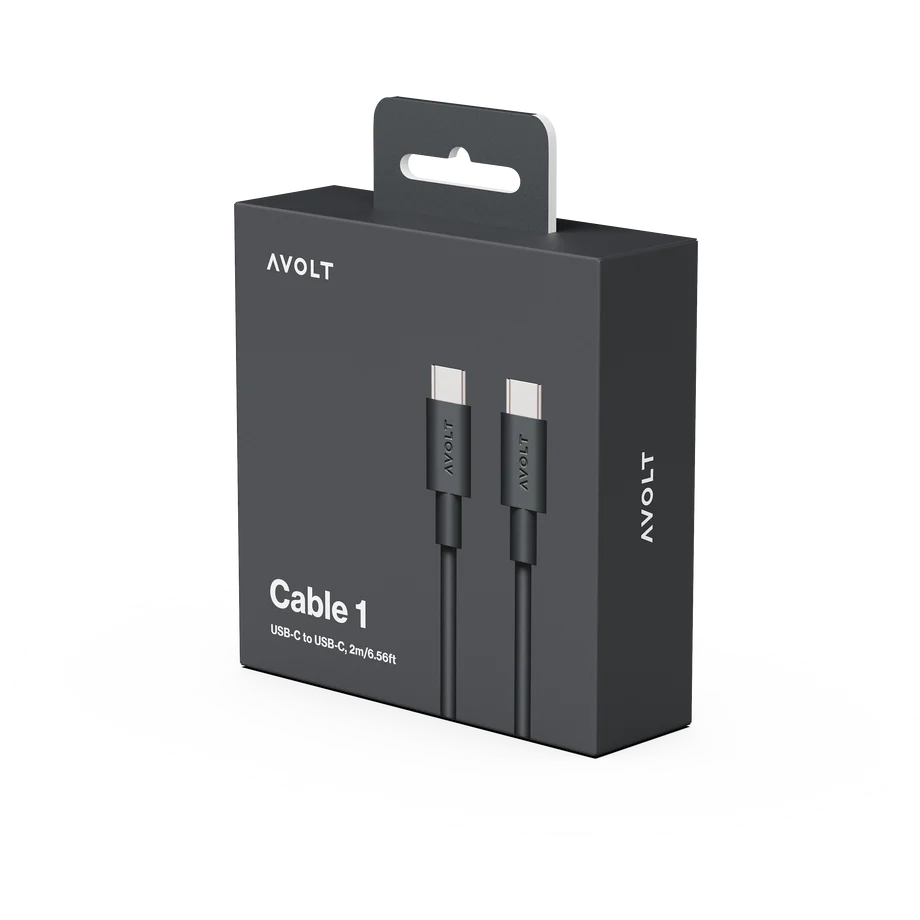 Cable 1 USB-C to USB-C - Stockholm Black