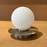 Aplică / Plafonieră Circle 160 Brushed Nickel