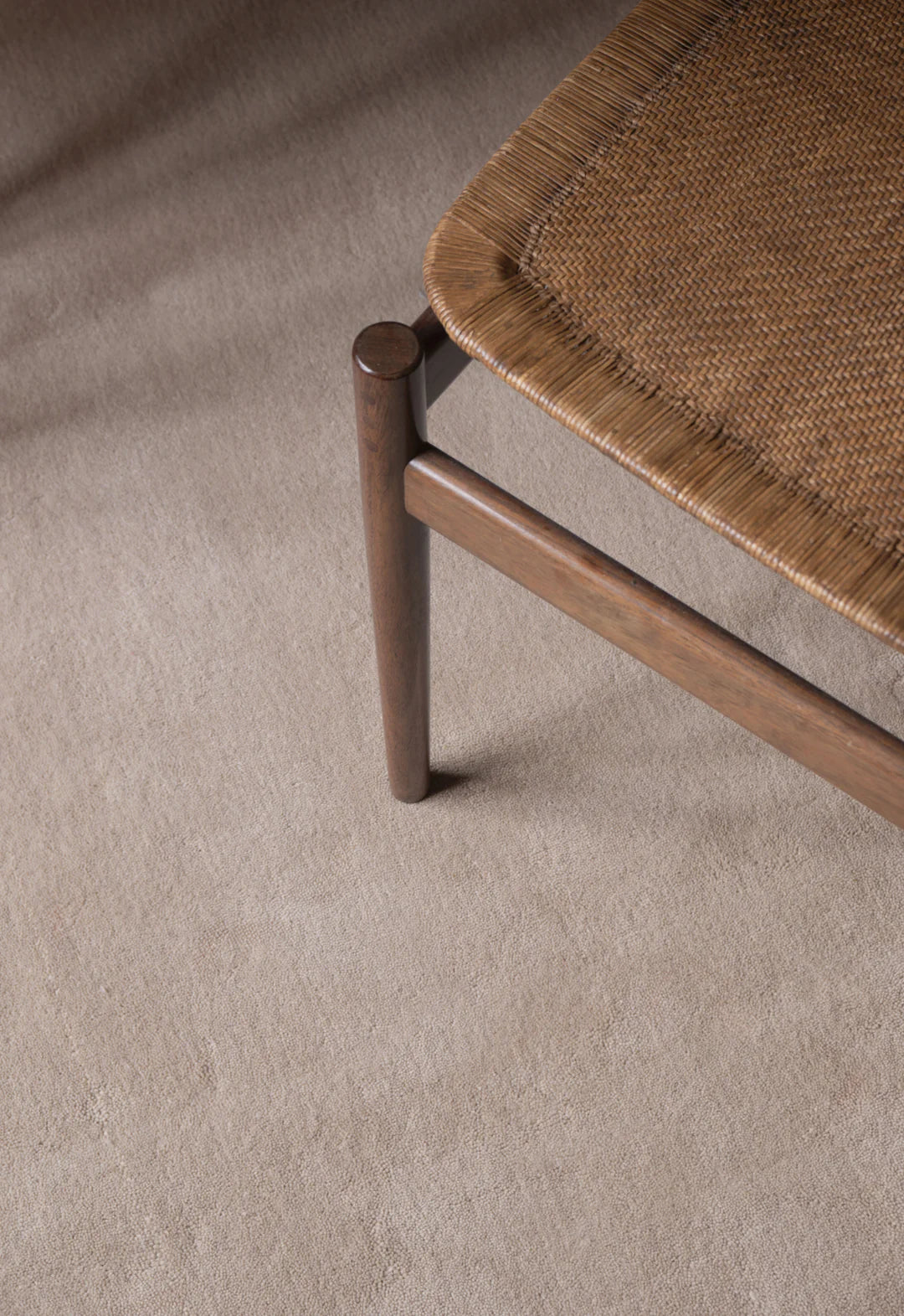 Solid Wool Rug - Oatmeal