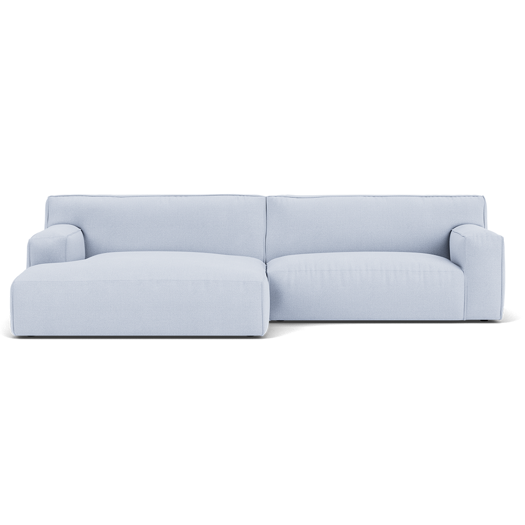 Clay Corner Sofa with Large Longchair - Left