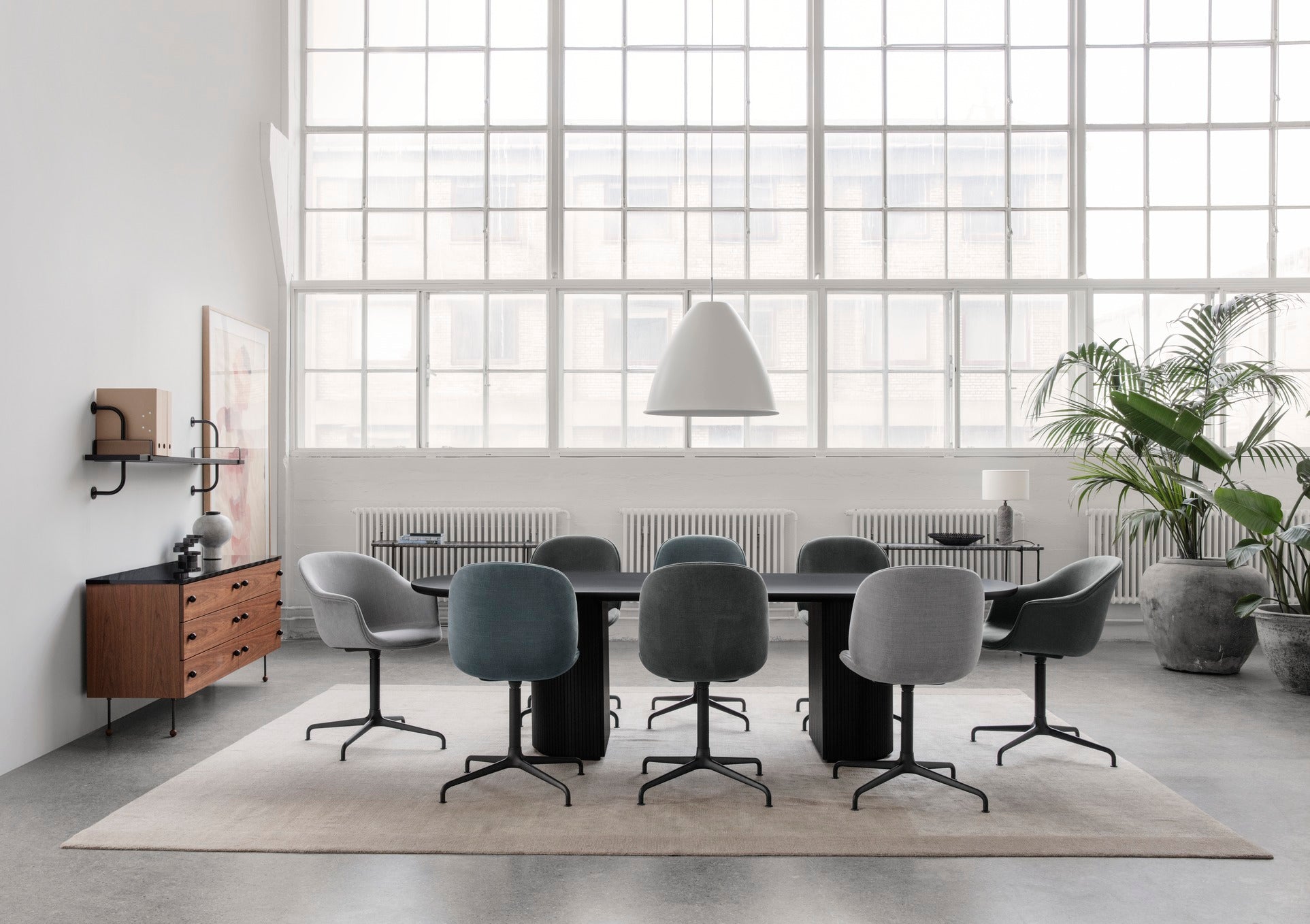 Beetle Meeting Chair Fully Upholstered