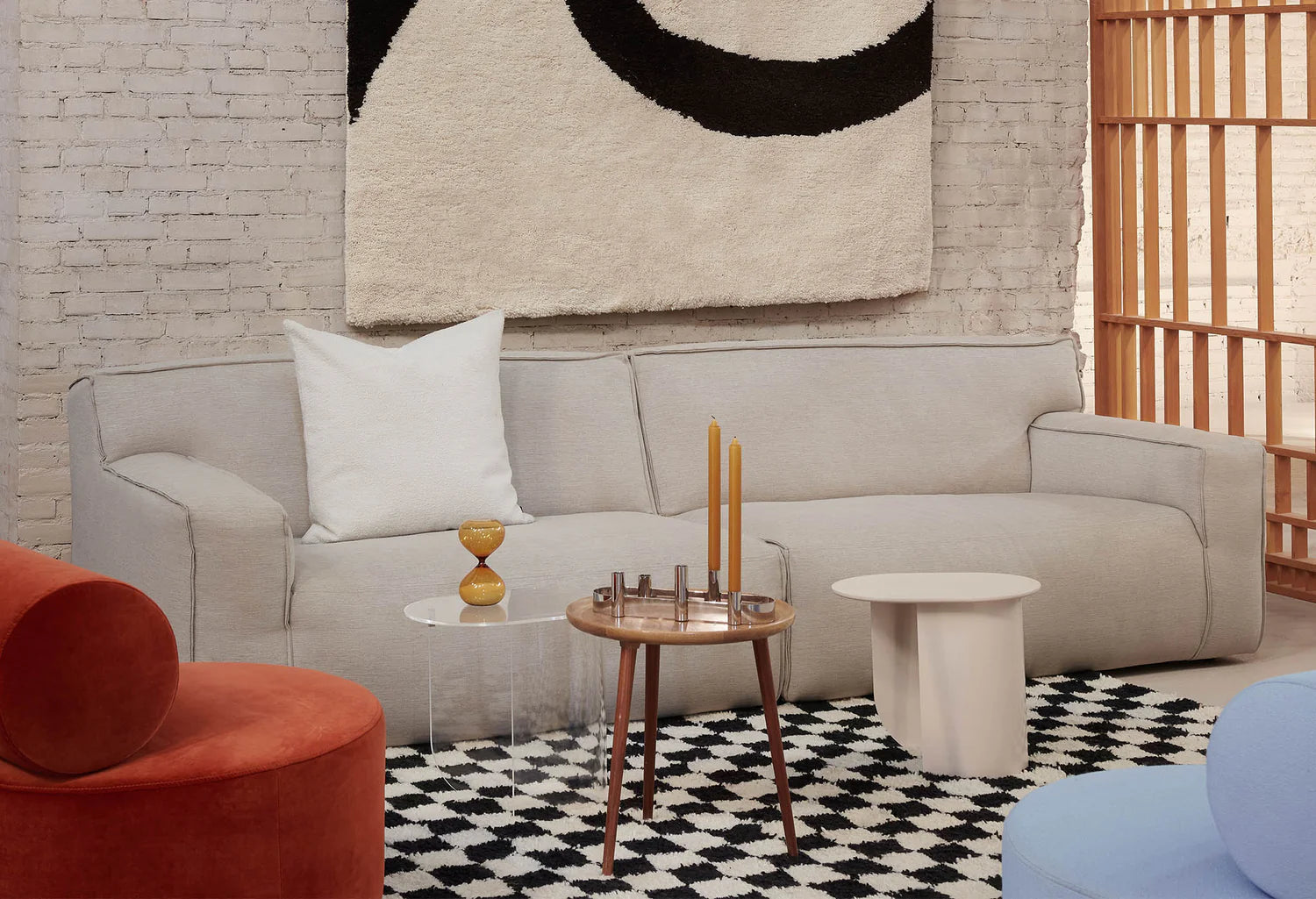 Plateau Side table - Butter Yellow