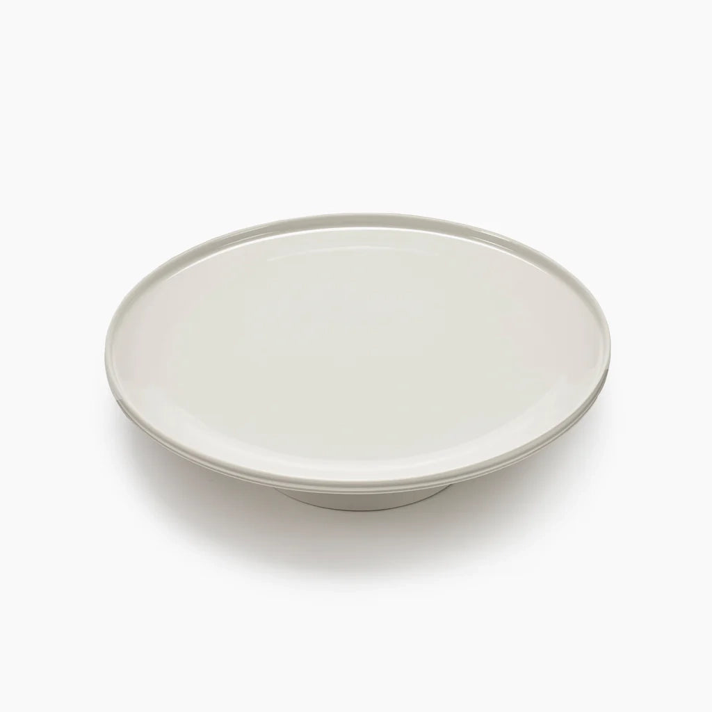 Dune Cake Stand - Alabaster