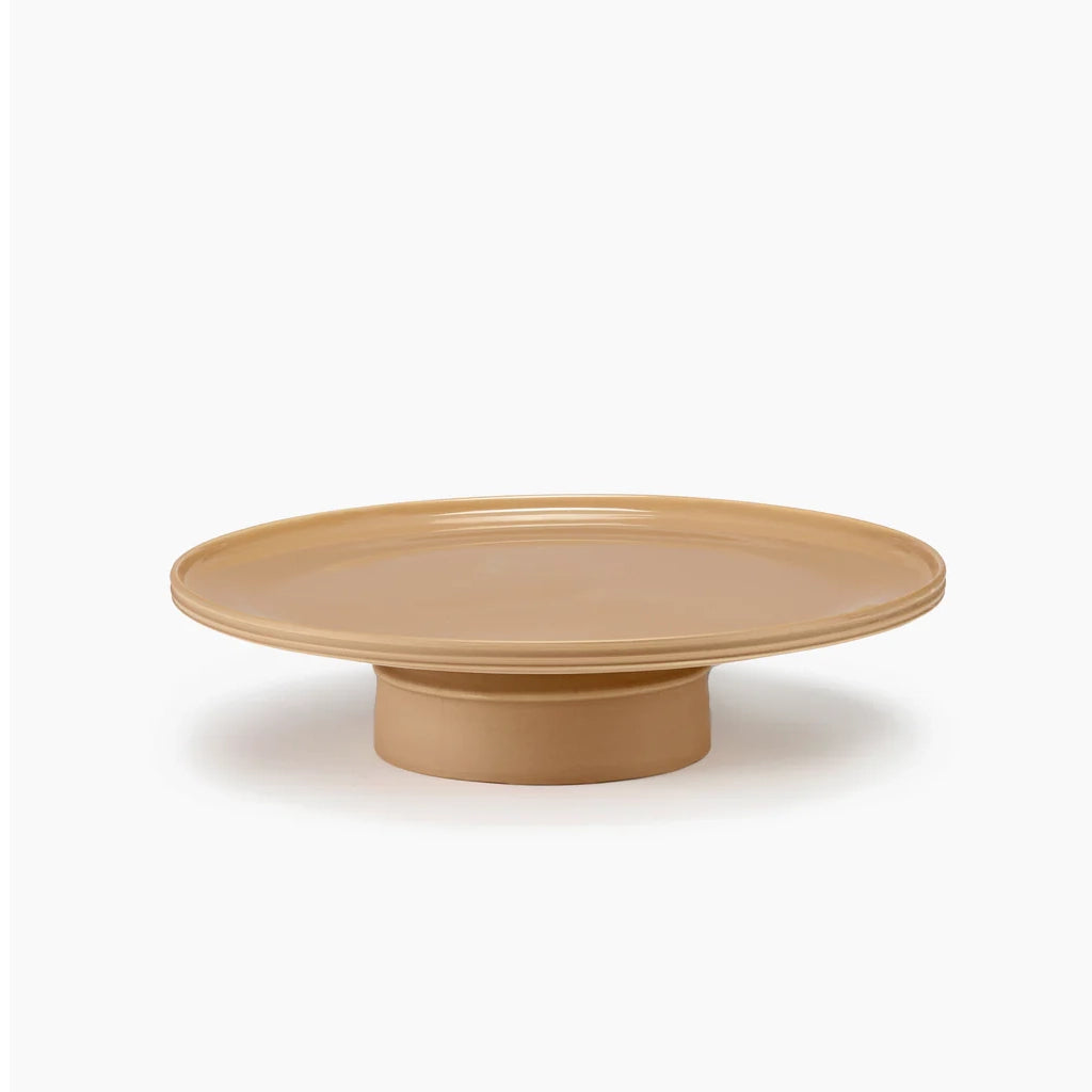 Dune Cake Stand - Clay