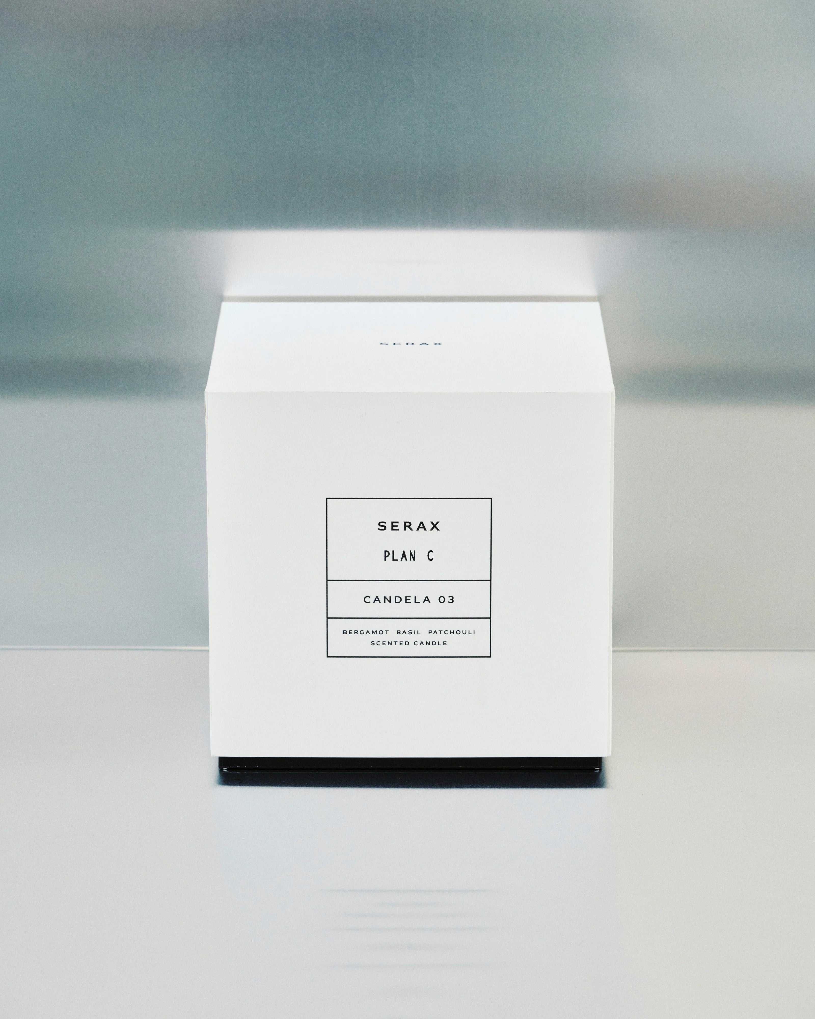 Scented candle S burgundy - yellow Candela 03
