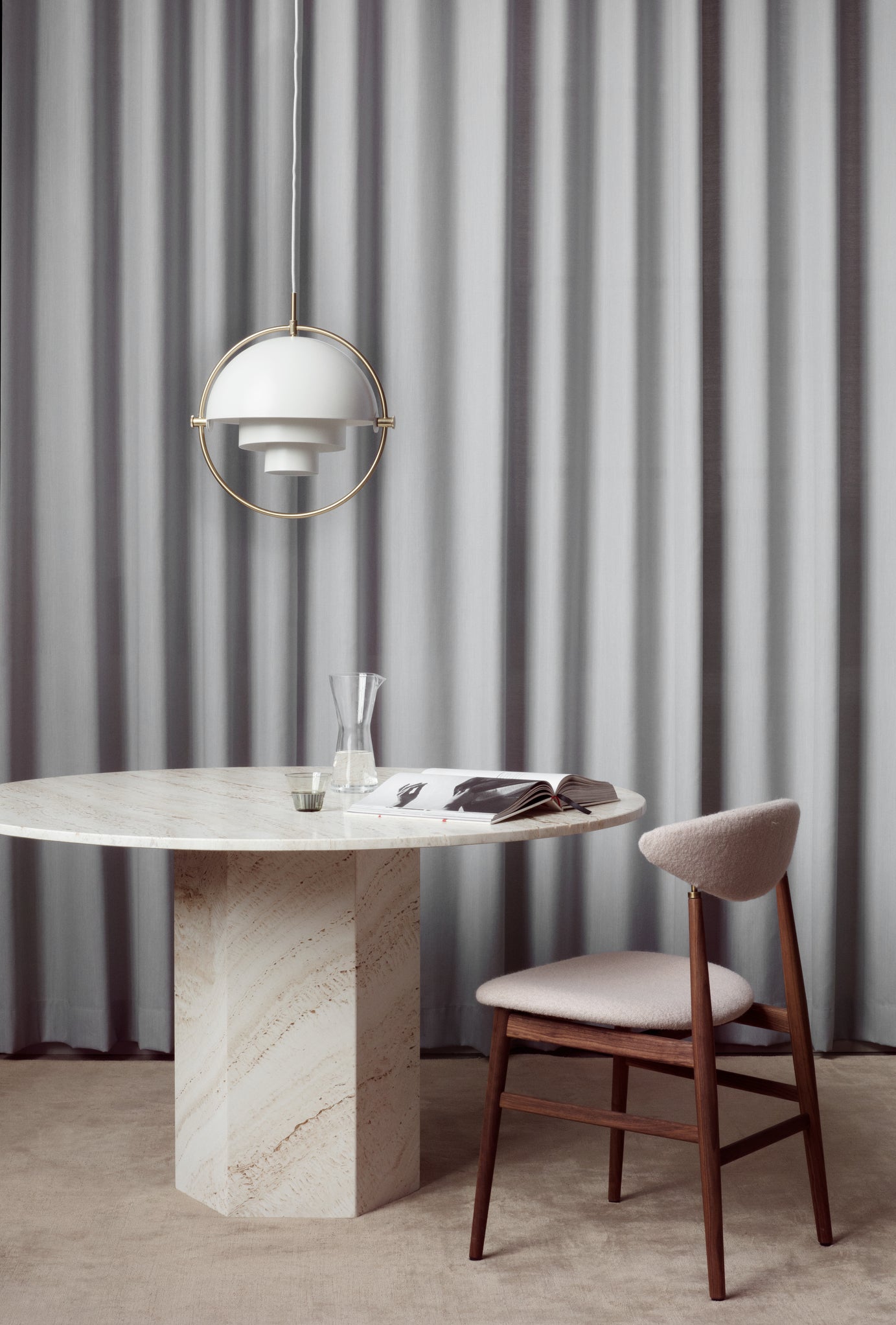 Epic Dining Table Round - Neutral White