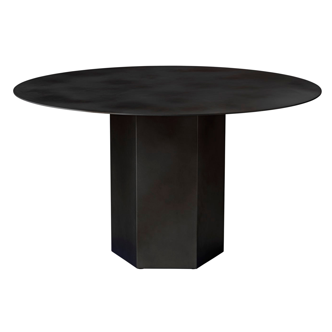 Epic Dining Table Round - Midnight Black Steel