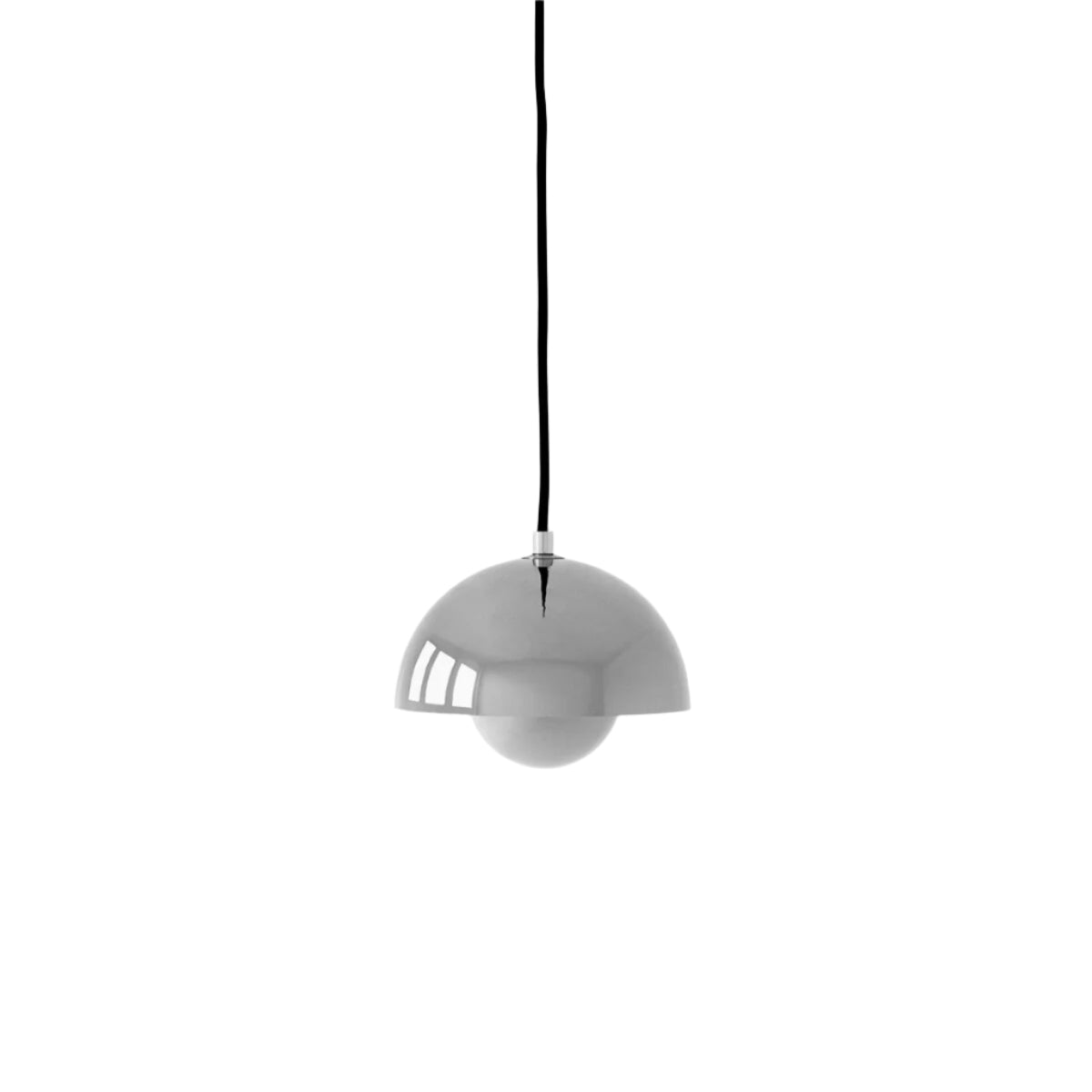 Flowerpot Pendant Extra Small VP10 - Polished Chrome