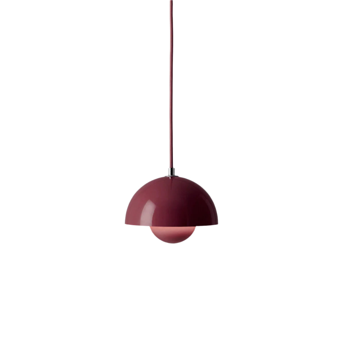 Flowerpot Pendant Extra Small VP10 - Dark Plum