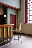 Beetle Bar Chair 3D Veneer - Front Upholstered