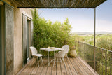Tropique Dining Table - White Semi Matt