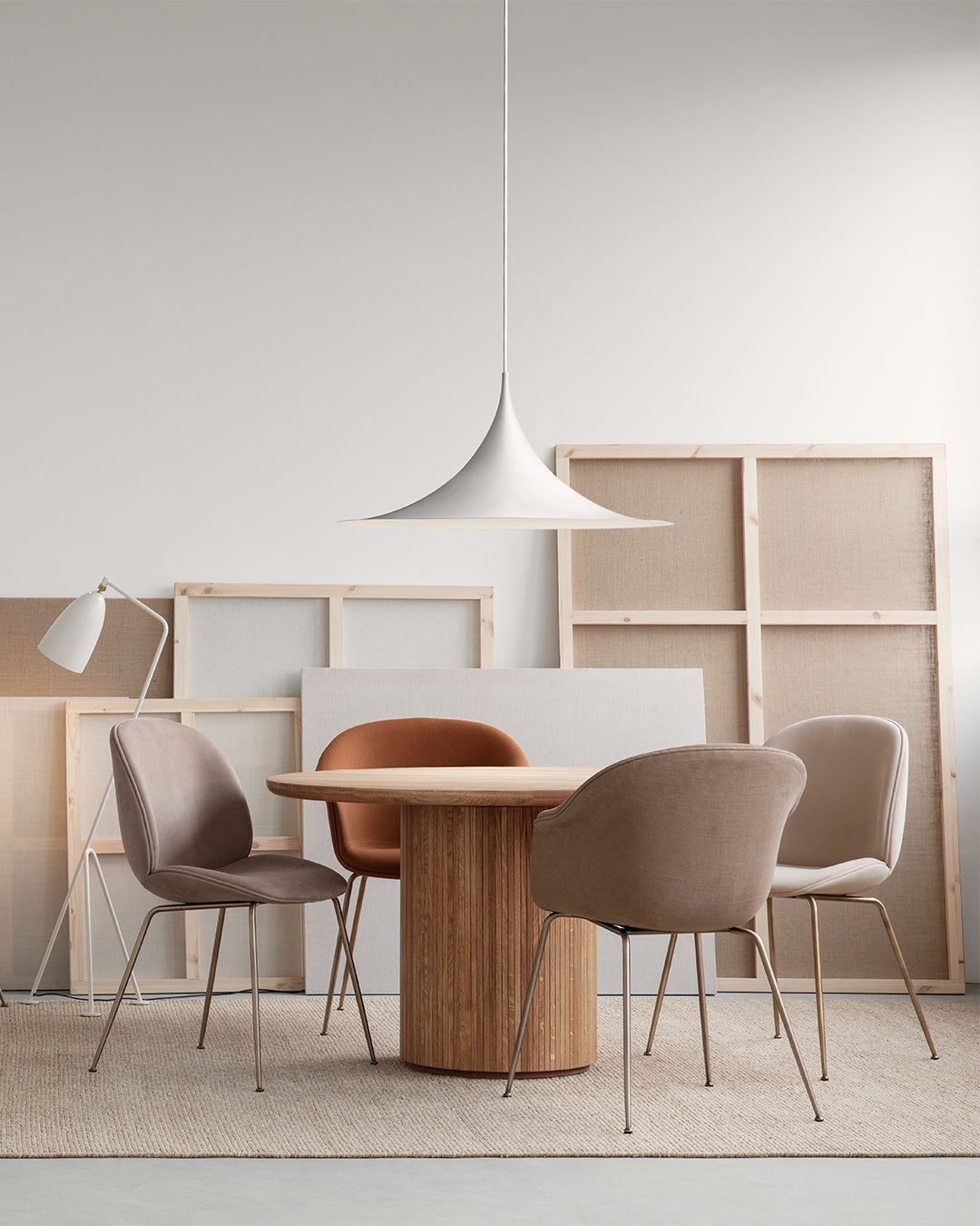 Bat Dining Chair Fully Upholstered