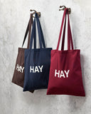 Hay Tote Bag - Burgundy